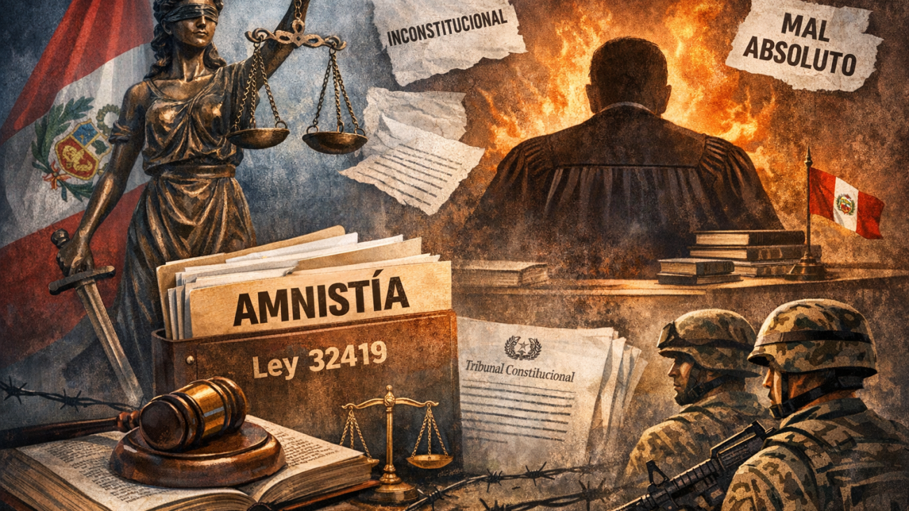 Justicia y amnistía en conflicto
